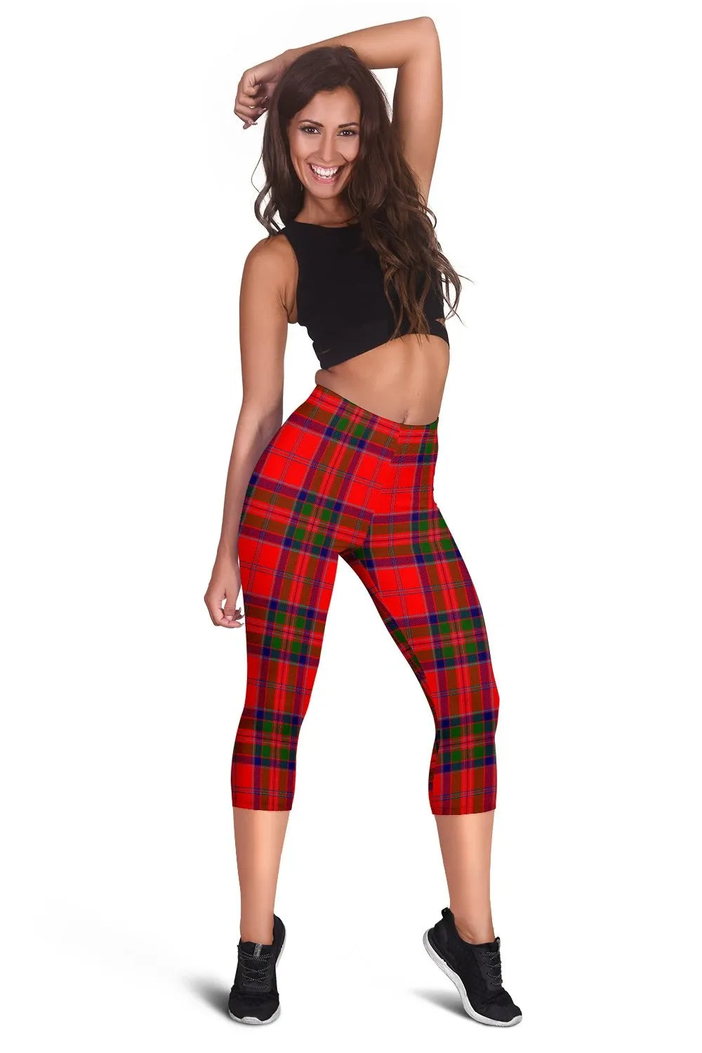 Macgillivray Modern Tartan Capris Leggings