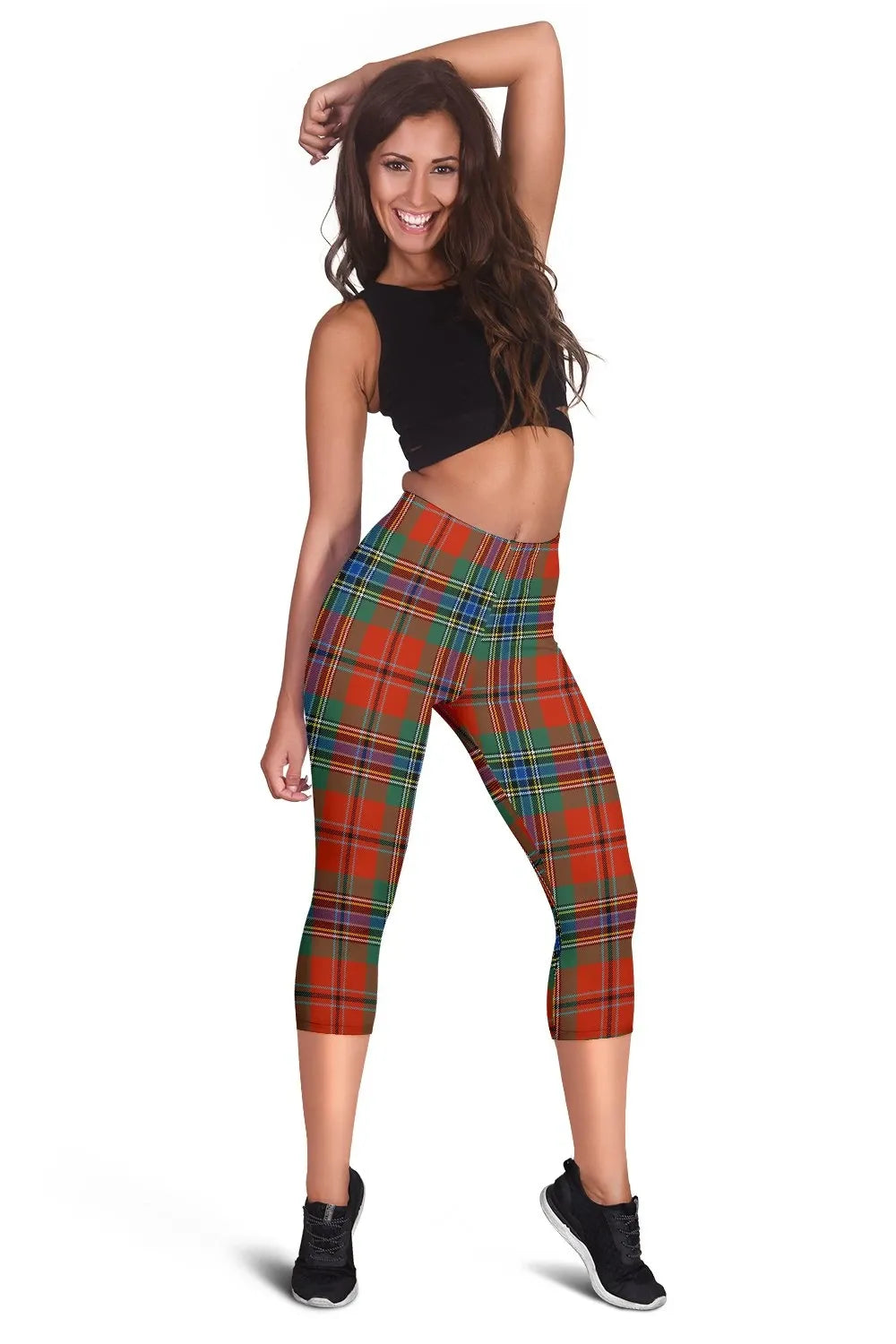 Maclean Of Duart Ancient Tartan Capris Leggings