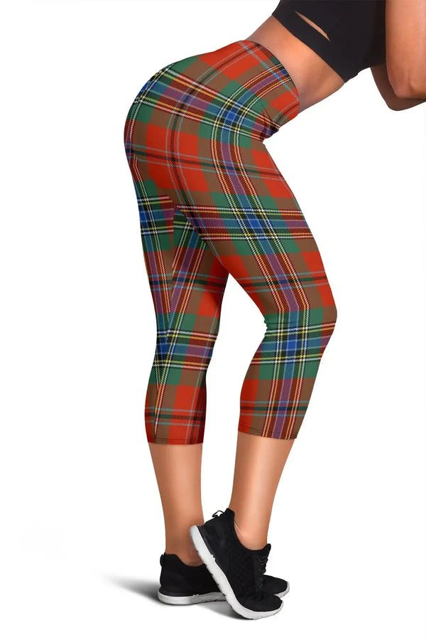 Maclean Of Duart Ancient Tartan Capris Leggings