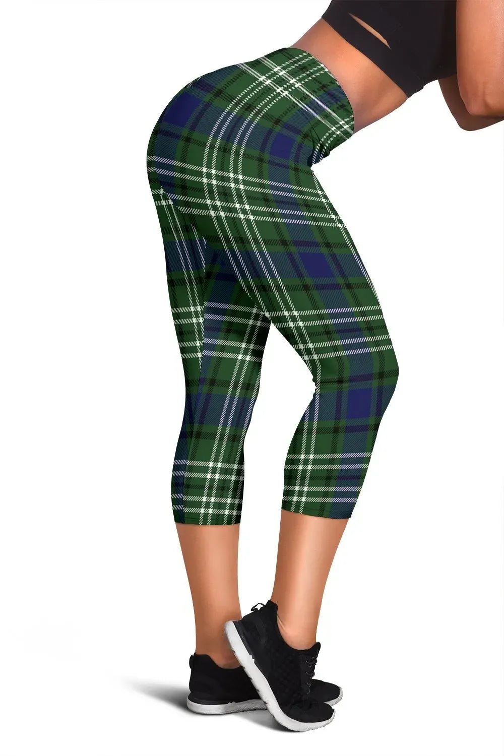 Blyth Tartan Capris Leggings