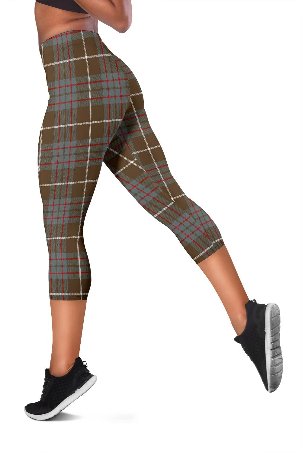 Macintyre Hunting Weathered Tartan Capris Leggings