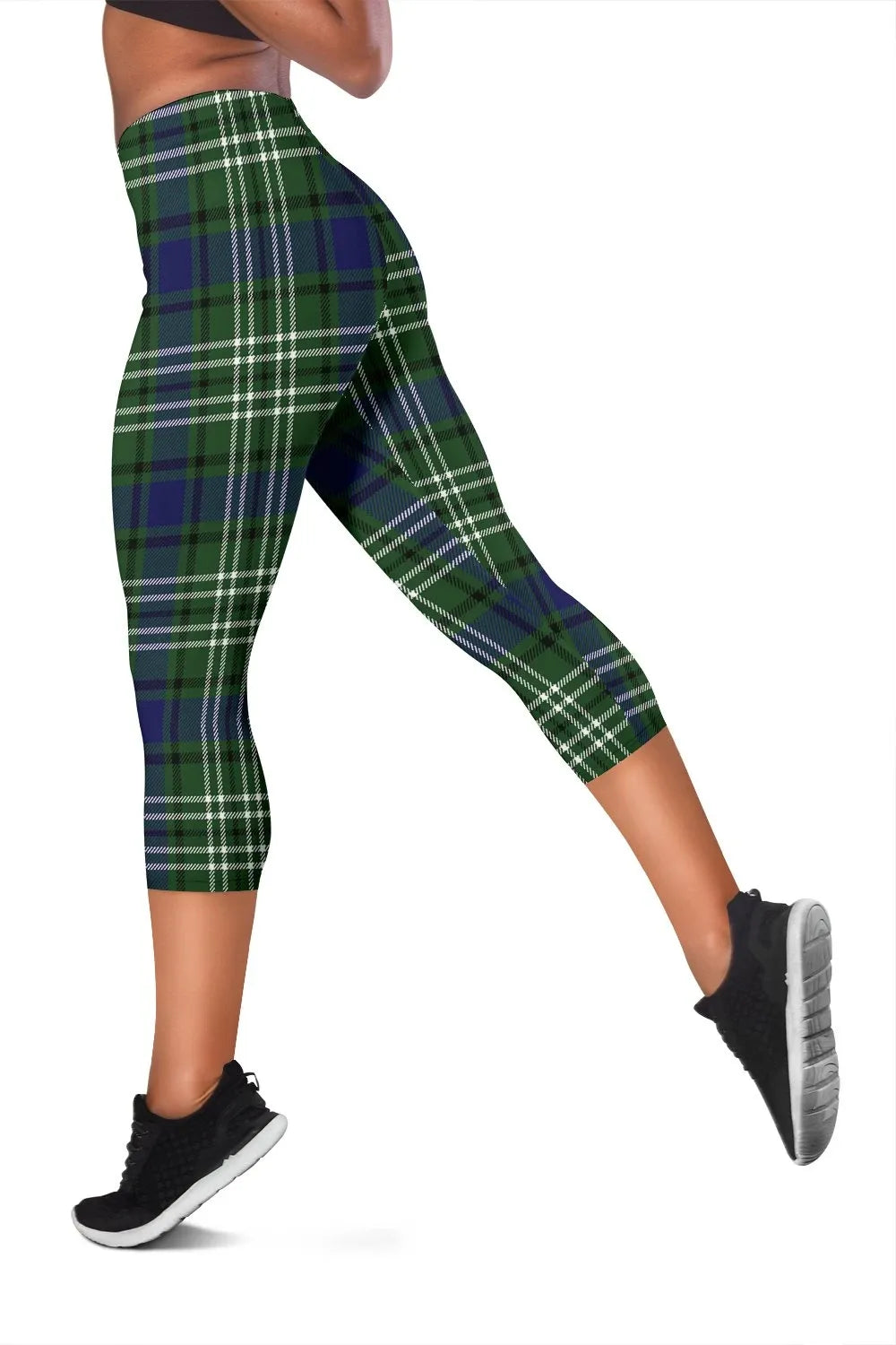 Blyth Tartan Capris Leggings