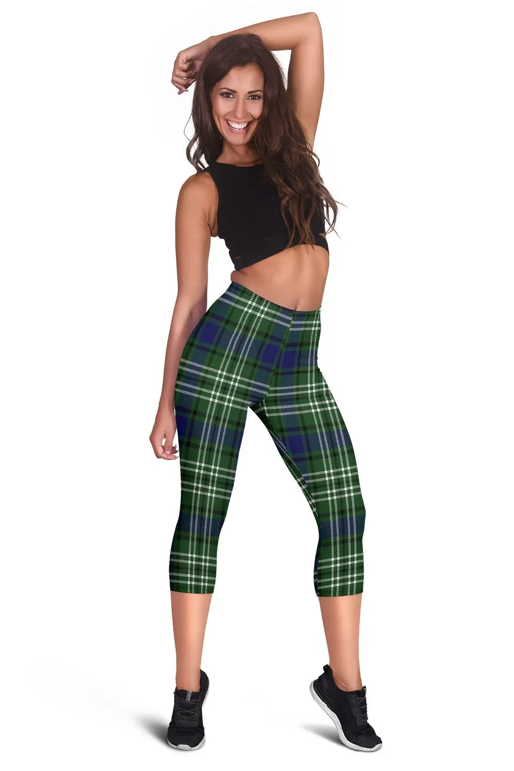 Blyth Tartan Capris Leggings