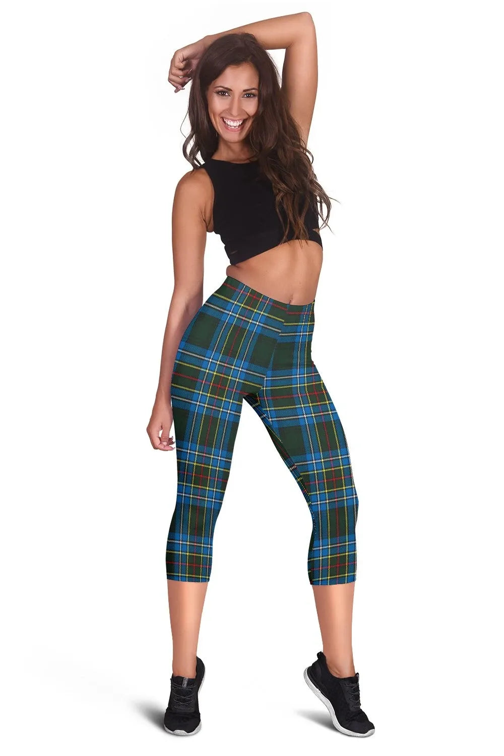 Cockburn Modern Tartan Capris Leggings