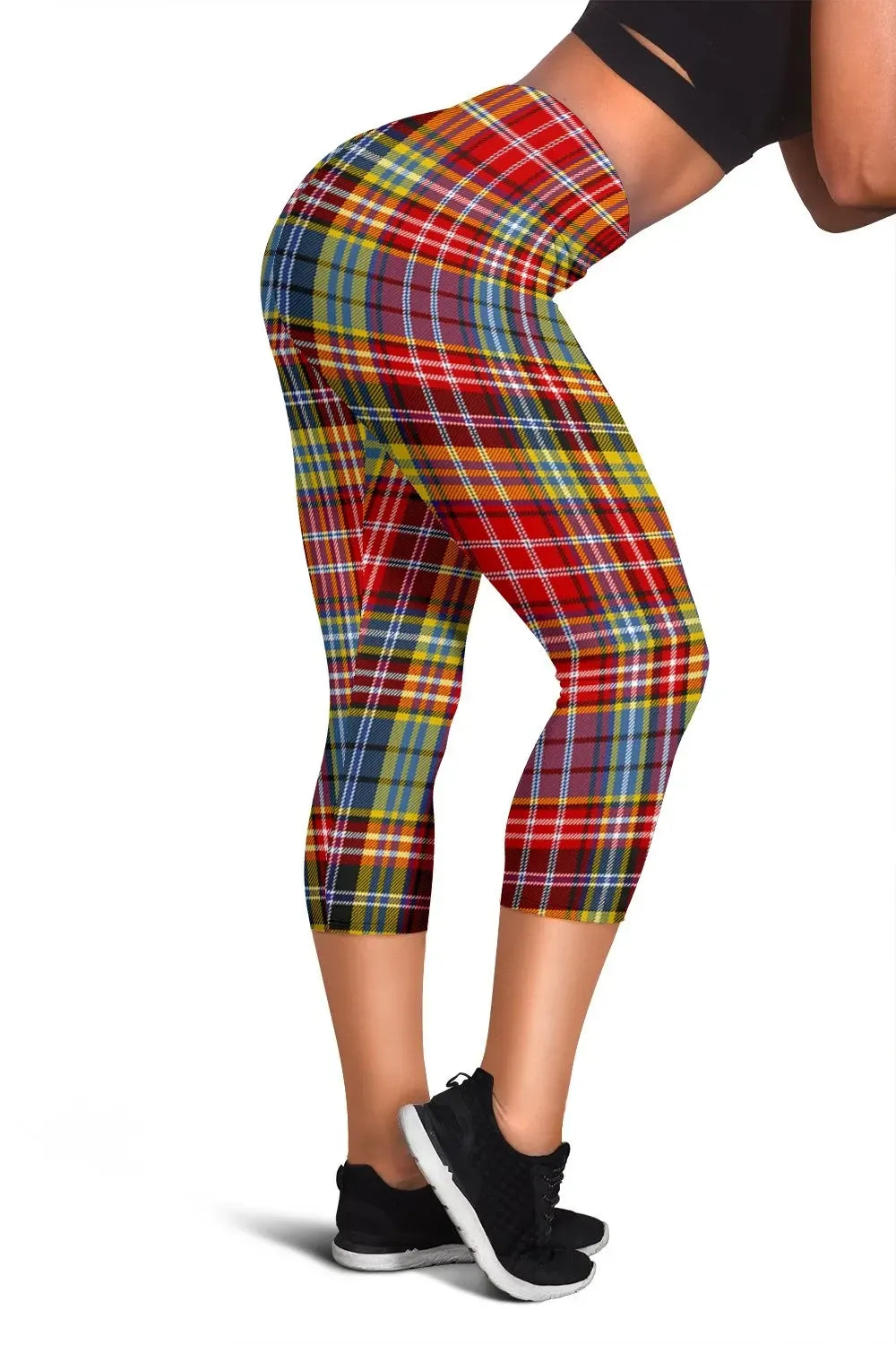 Ogilvie Of Airlie Ancient Tartan Capris Leggings