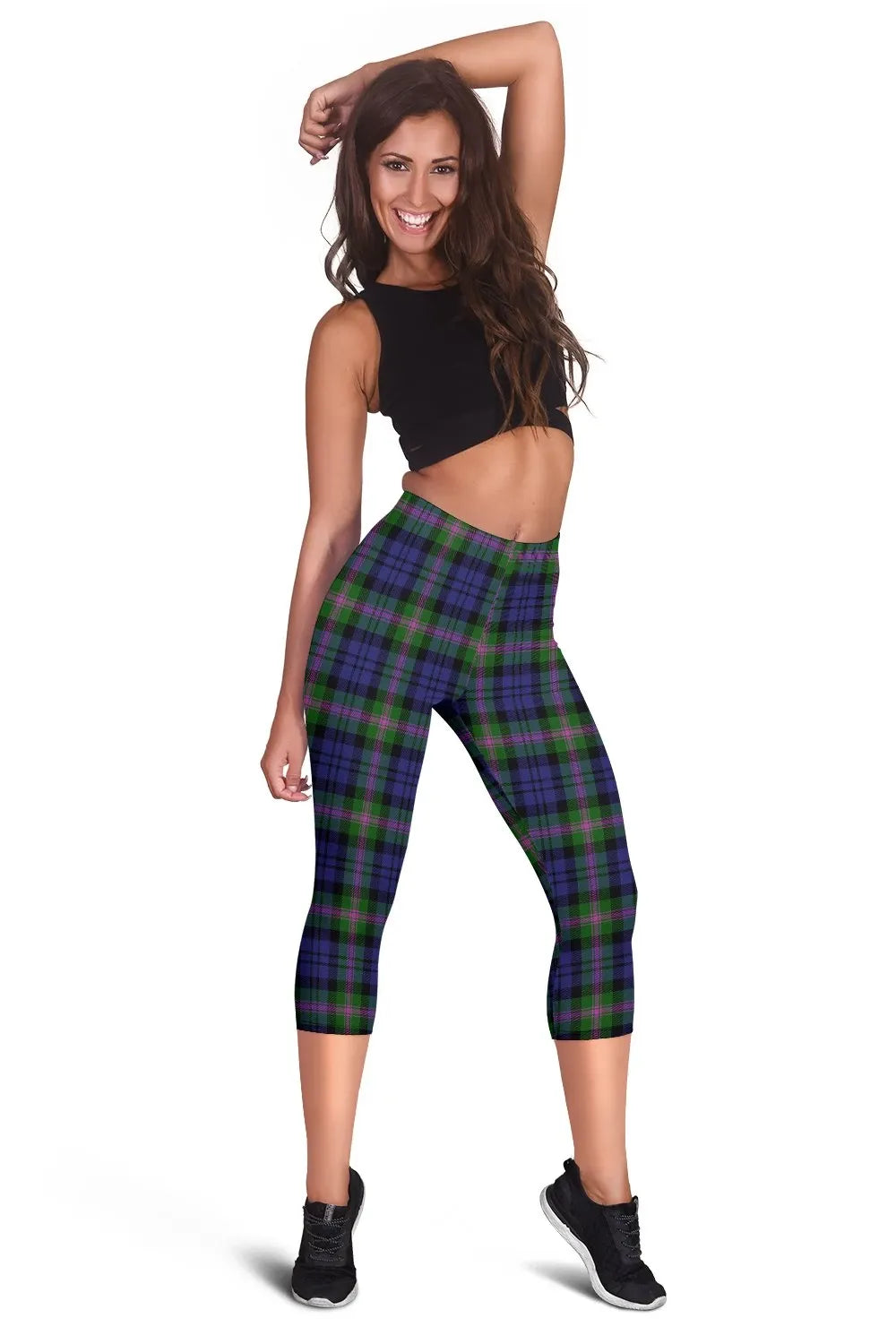 Baird Modern Tartan Capris Leggings