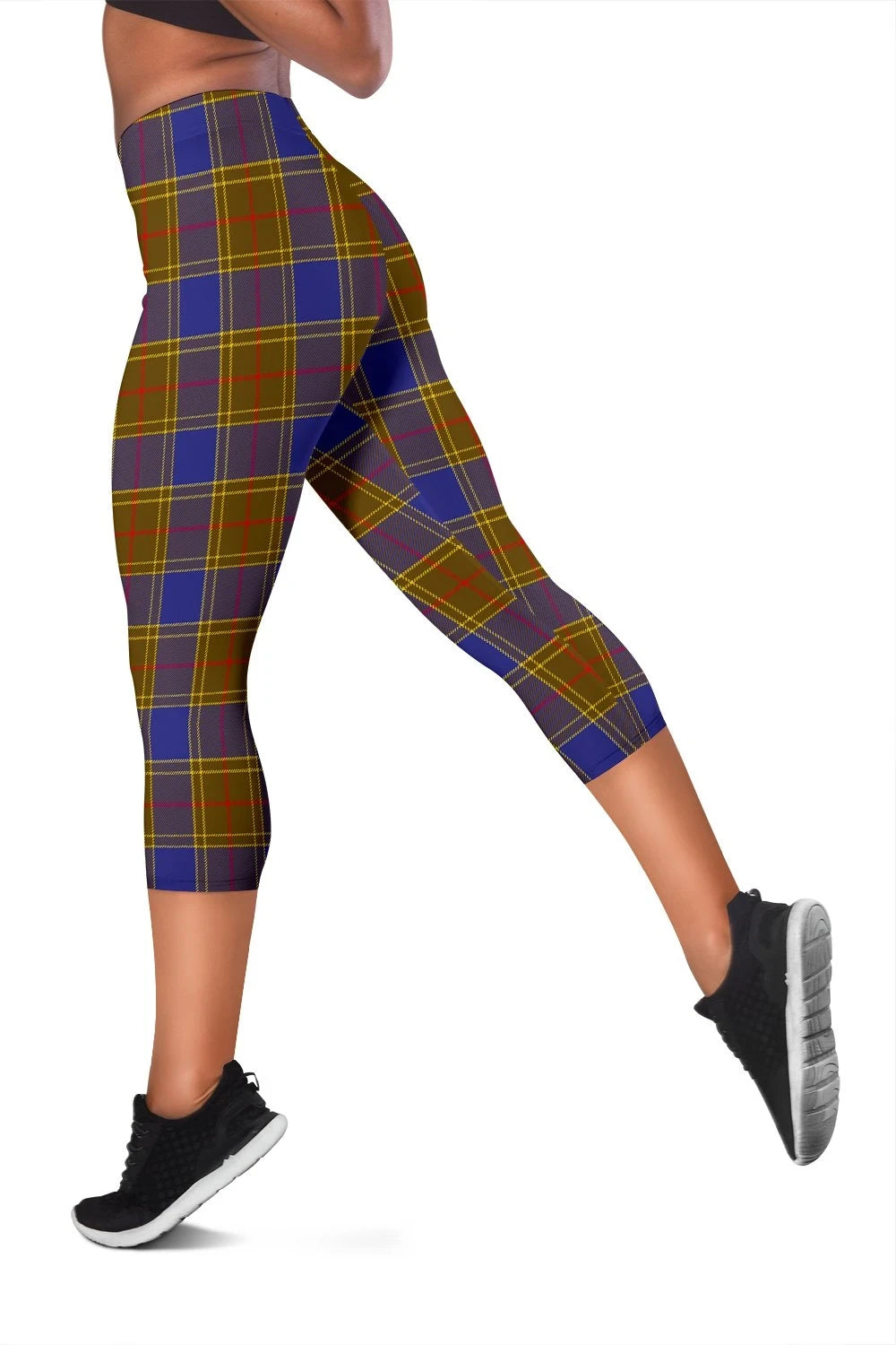 Balfour Modern Tartan Capris Leggings