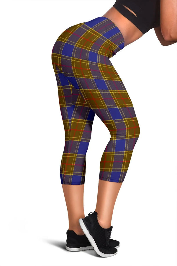 Balfour Modern Tartan Capris Leggings