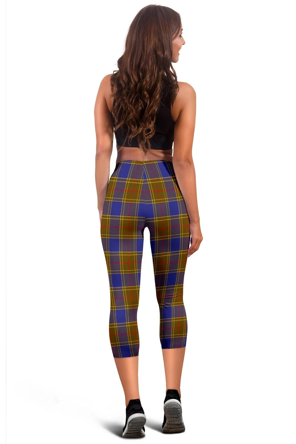 Balfour Modern Tartan Capris Leggings