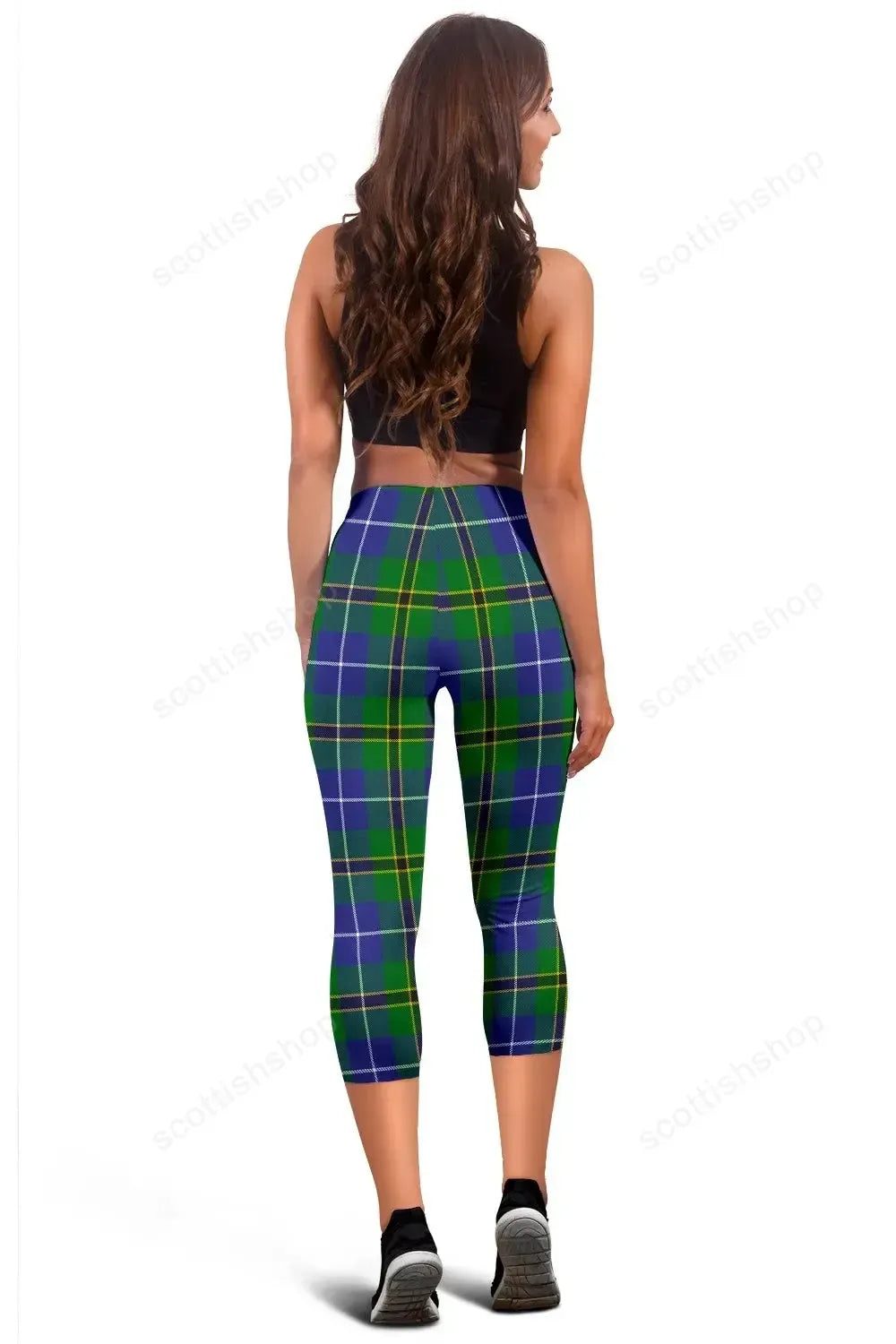 Turnbull Hunting Tartan Capris Leggings