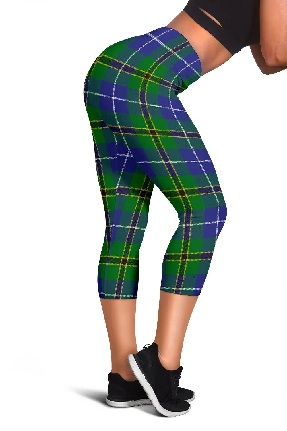 Turnbull Hunting Tartan Capris Leggings