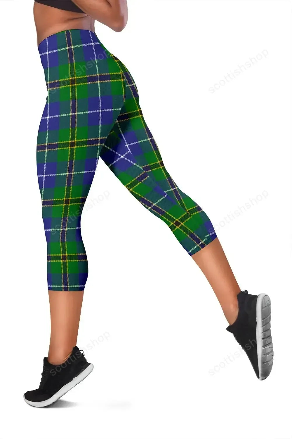 Turnbull Hunting Tartan Capris Leggings