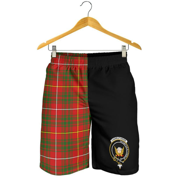 Carruthers Tartan Men Short Half Of Me Style