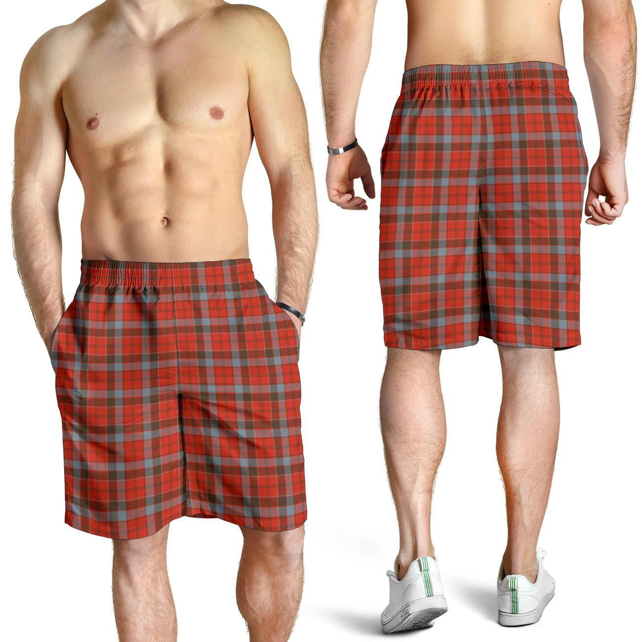 Robertson Weathered Tartan Plaid Men Short