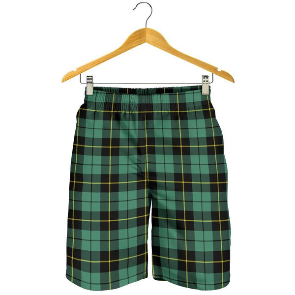 Wallace Hunting Ancient Tartan Plaid Men Short