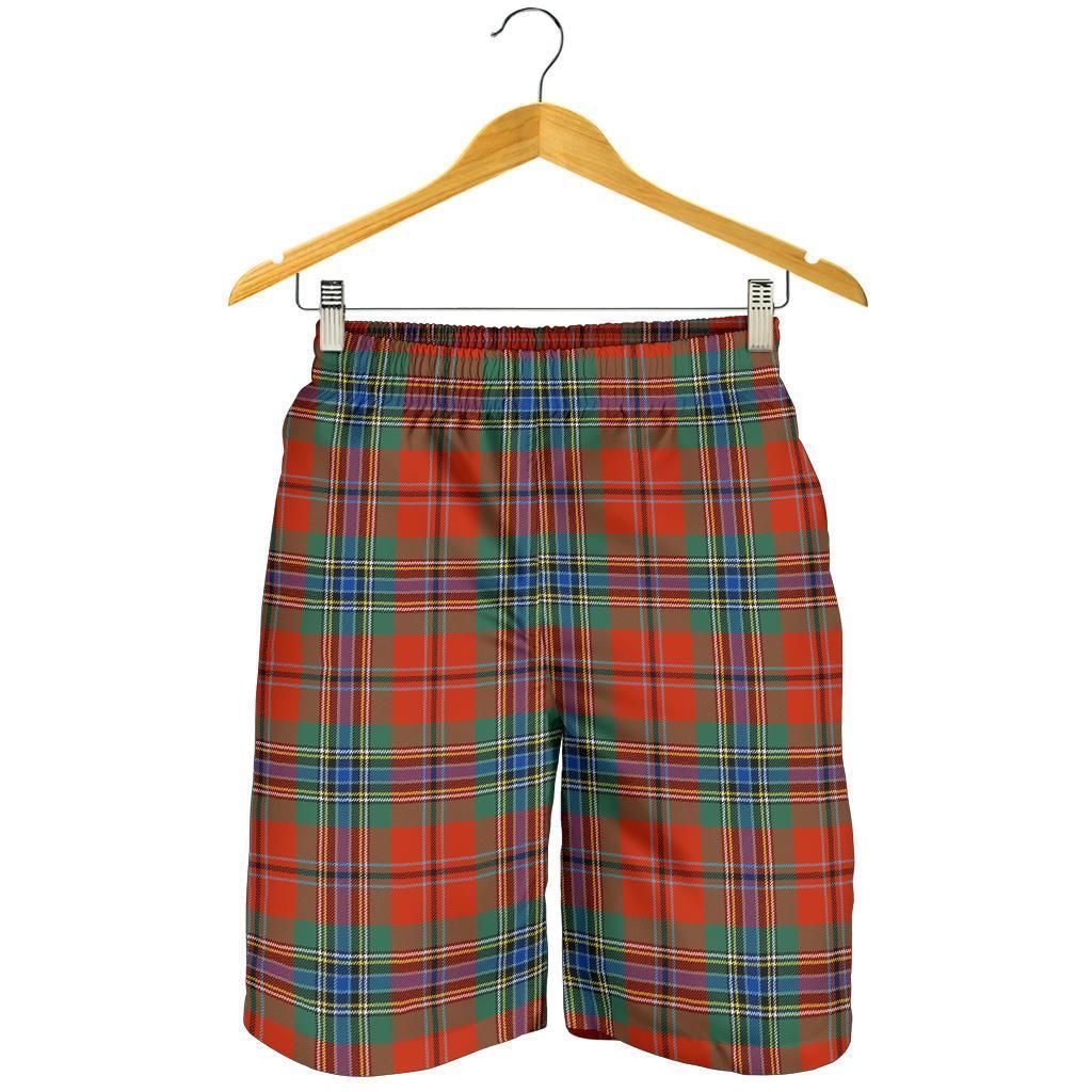 MacLean of Duart Ancient Tartan Plaid Men Short