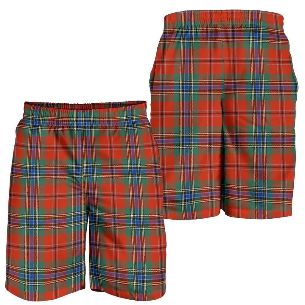 MacLean of Duart Ancient Tartan Plaid Men Short