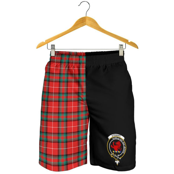 Stewart (Stuart) of Bute Tartan Men Short Half Of Me Style