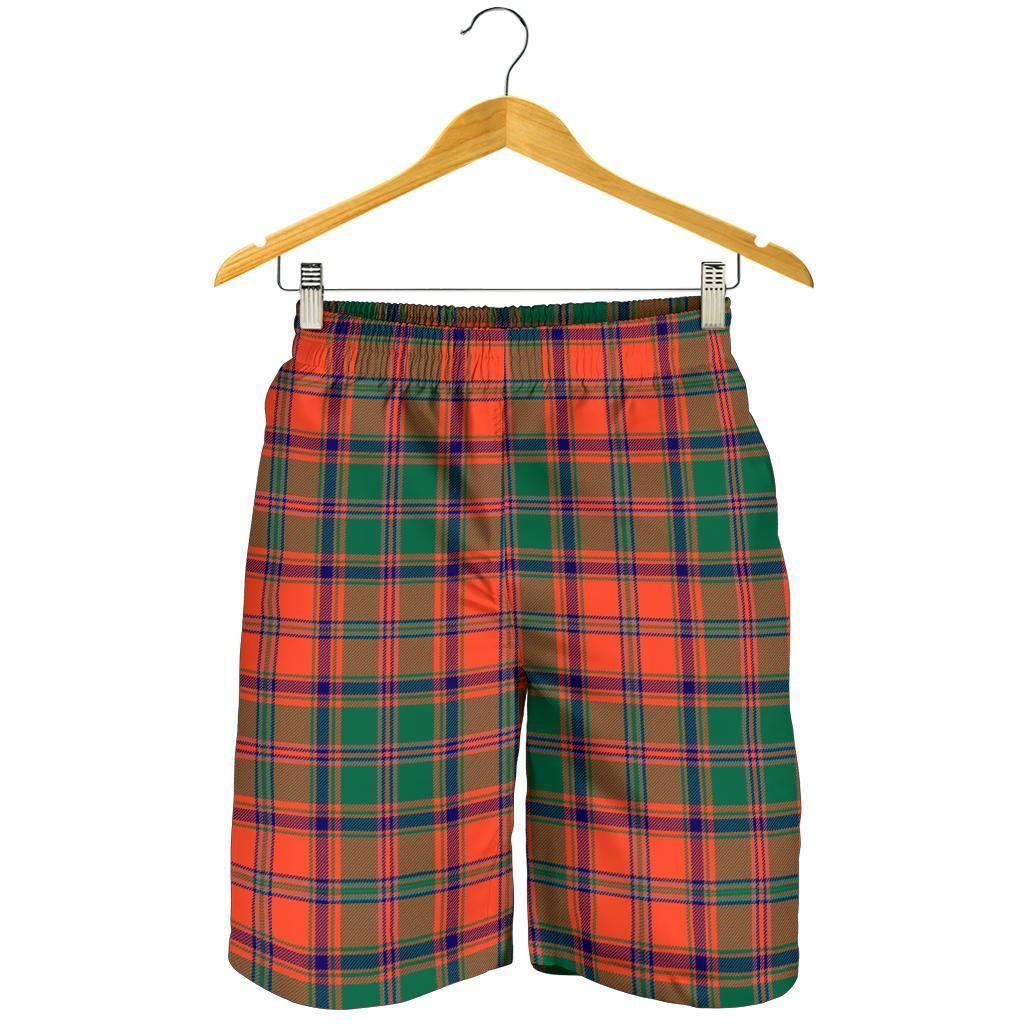 Stewart of Appin Ancient Tartan Plaid Men Short