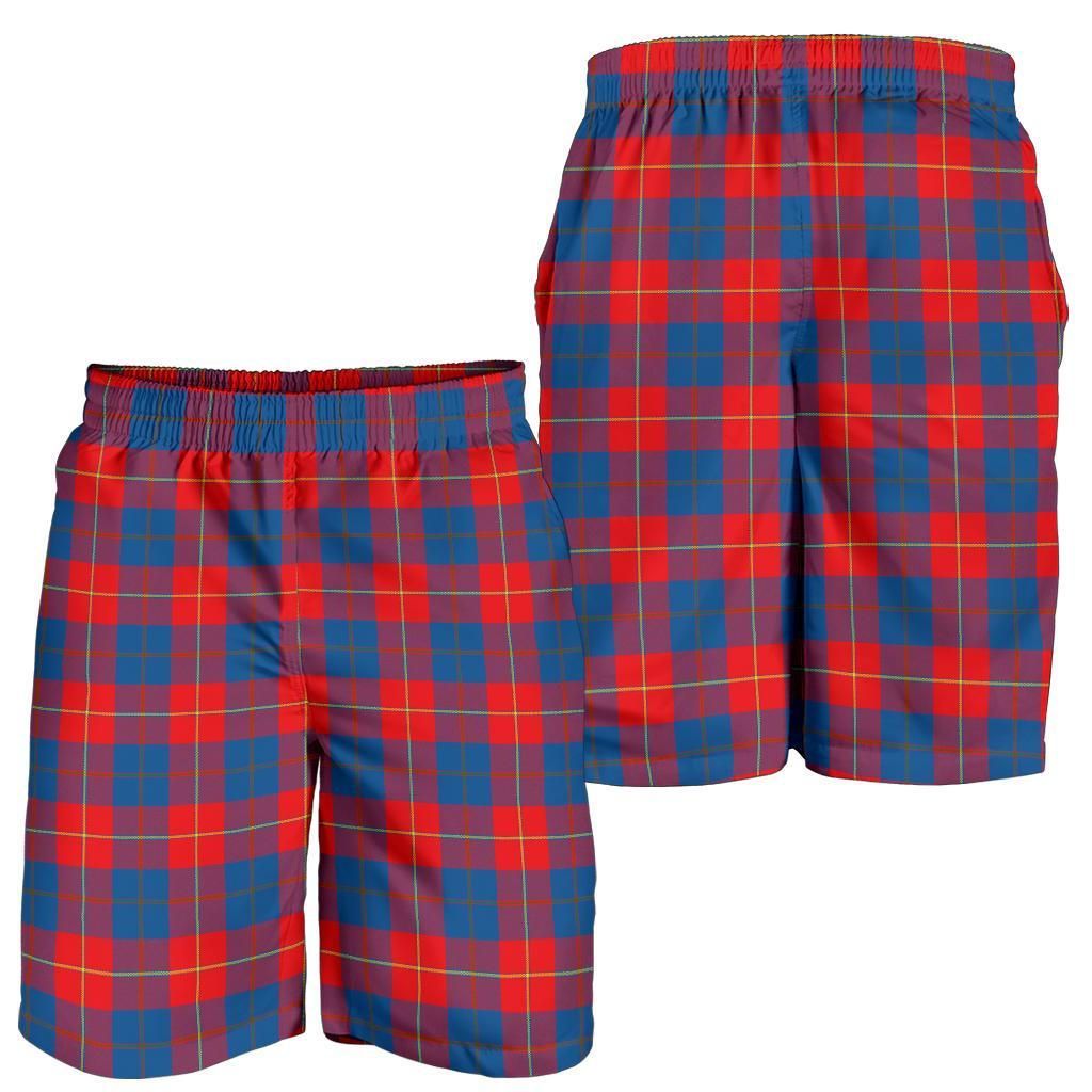 Galloway Red Tartan Plaid Men Short