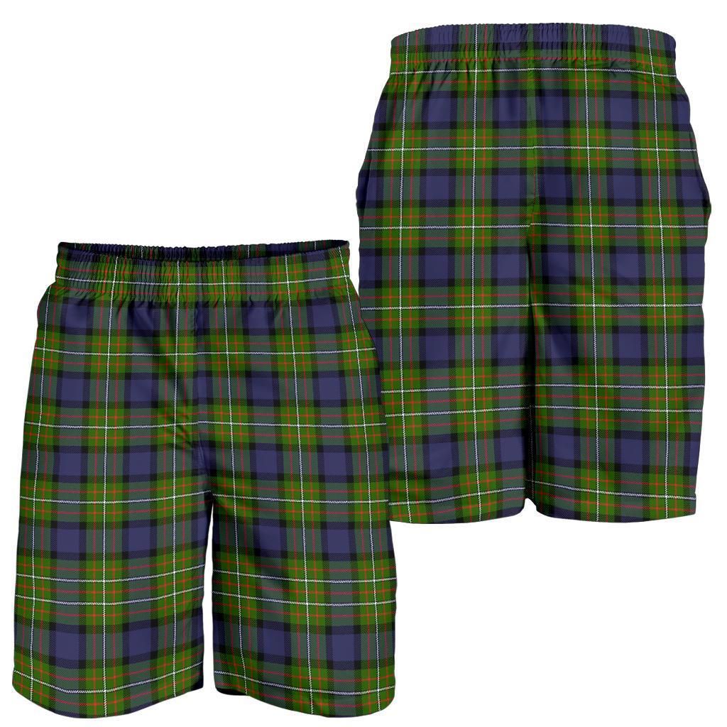 Fergusson Modern Tartan Plaid Men Short