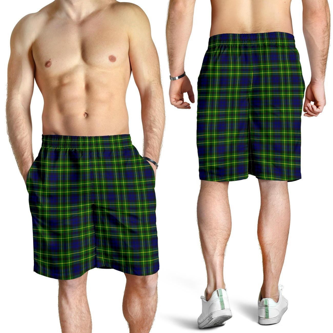 Campbell of Breadalbane Modern Tartan Plaid Men Short