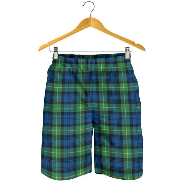 Gordon Ancient Tartan Plaid Men Short