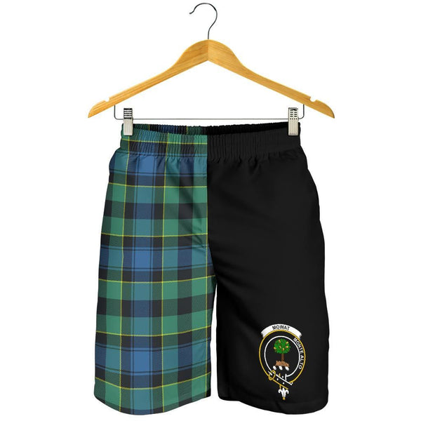 Mowat Tartan Men Short Half Of Me Style