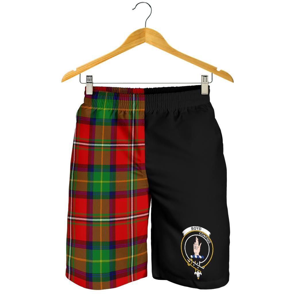 Boyd Tartan Men Short Half Of Me Style