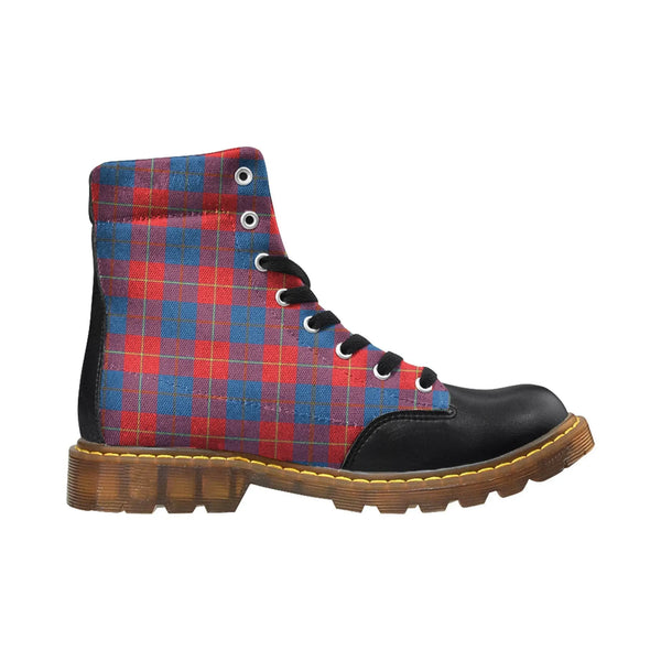 Galloway Red Tartan Plaid Apache Boots