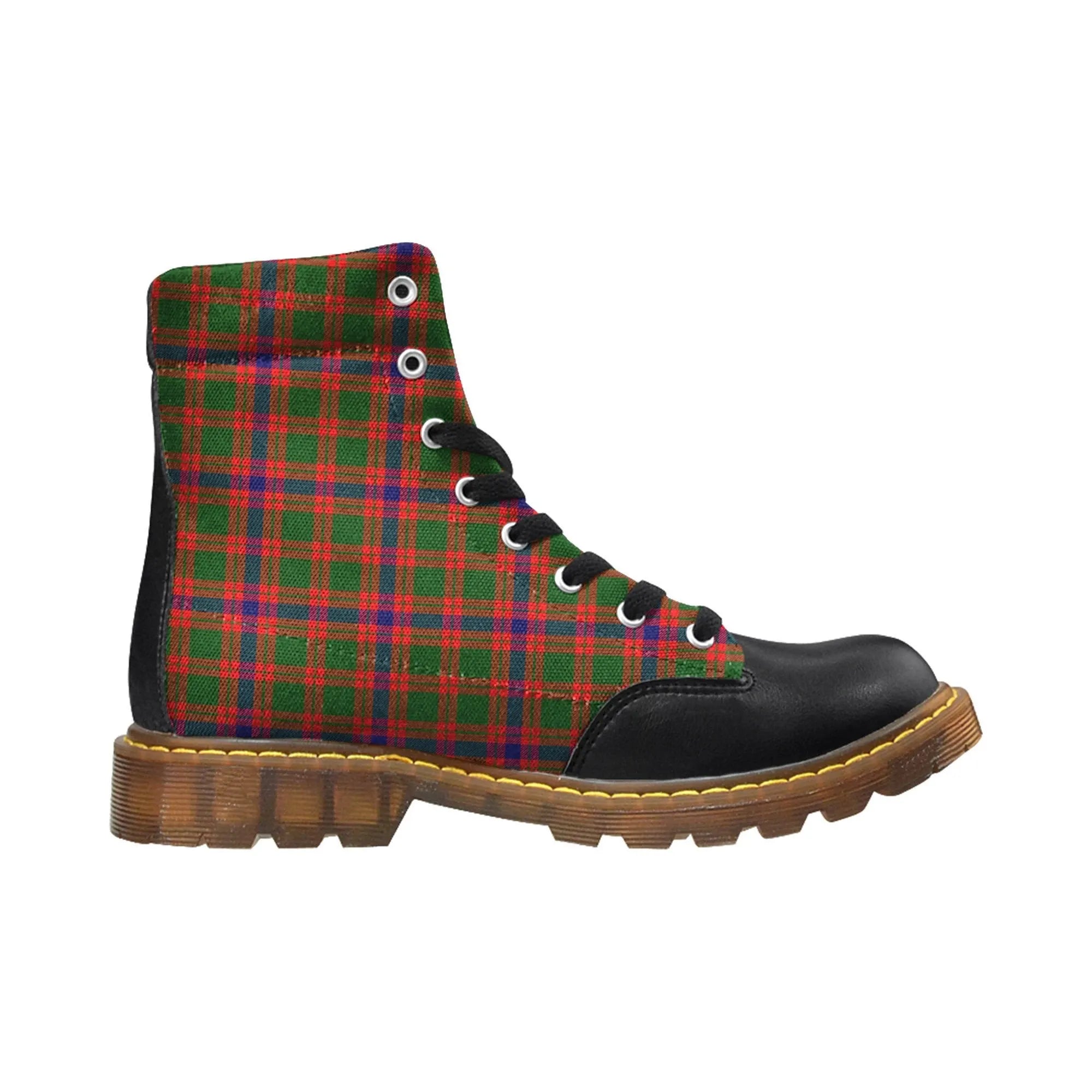 Skene Modern Tartan Plaid Apache Boots