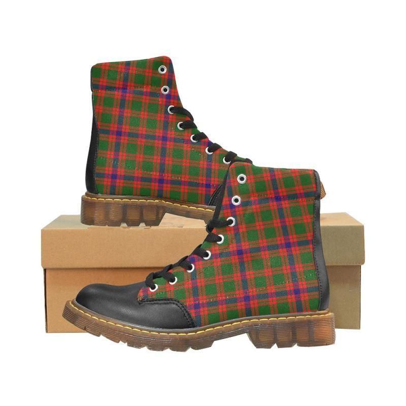 Skene Modern Tartan Plaid Apache Boots