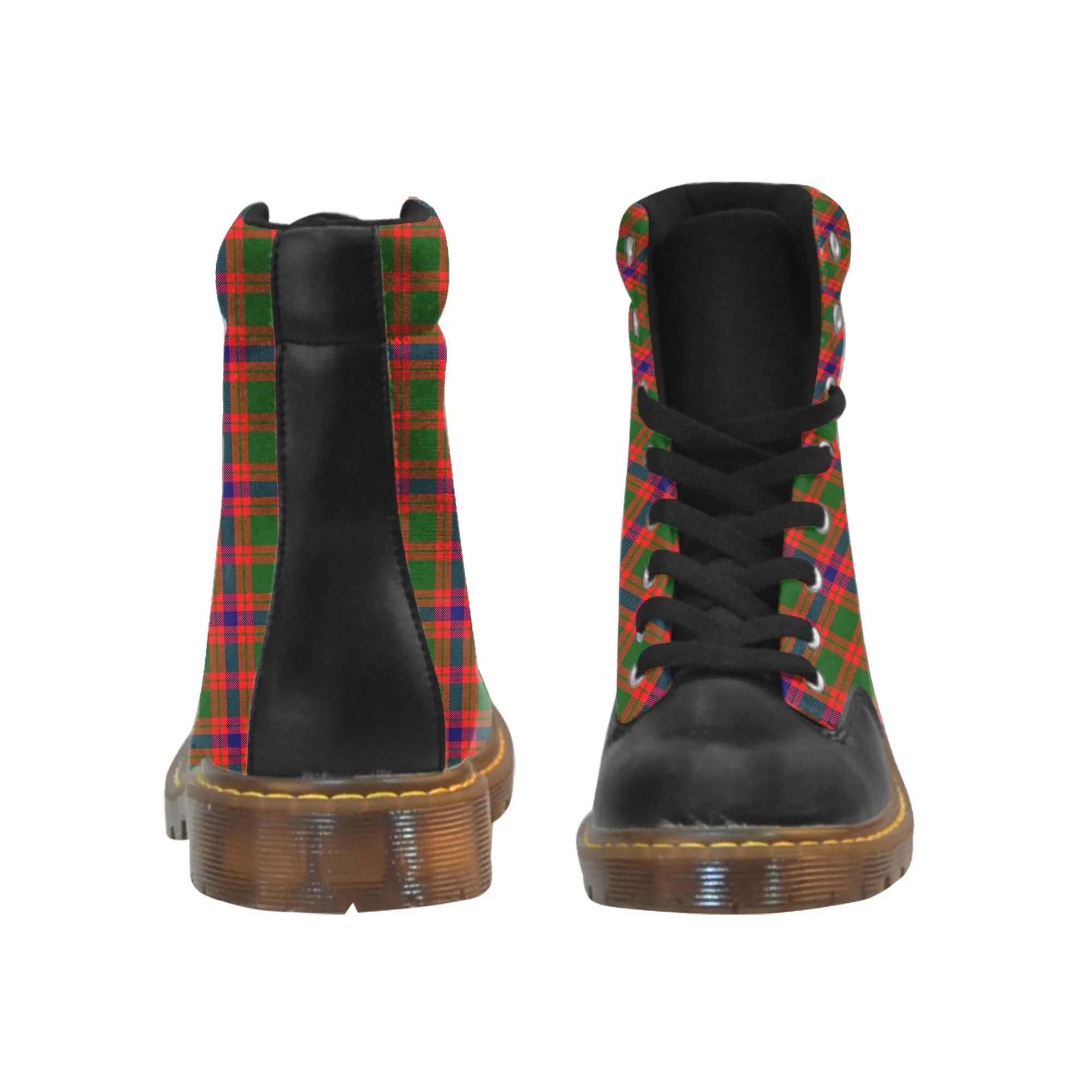 Skene Modern Tartan Plaid Apache Boots