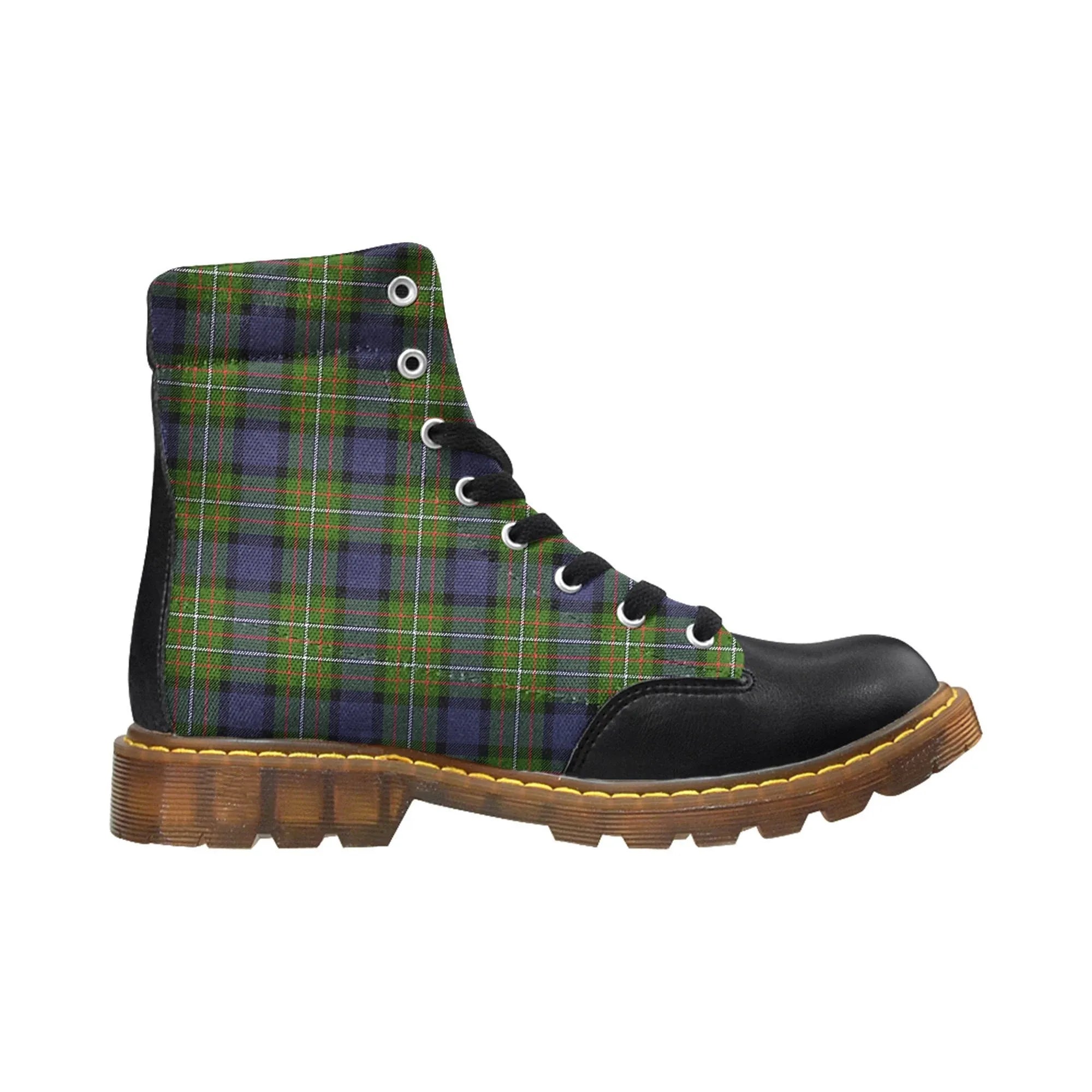 Fergusson Modern Tartan Plaid Apache Boots