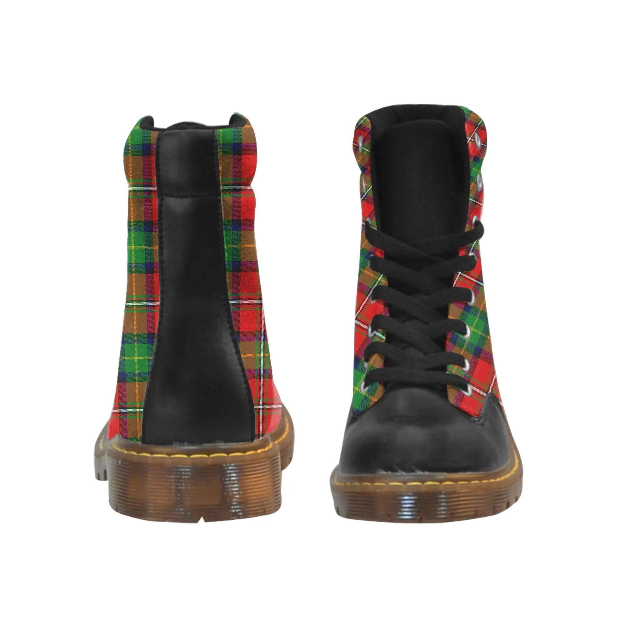 Boyd Modern Tartan Plaid Apache Boots