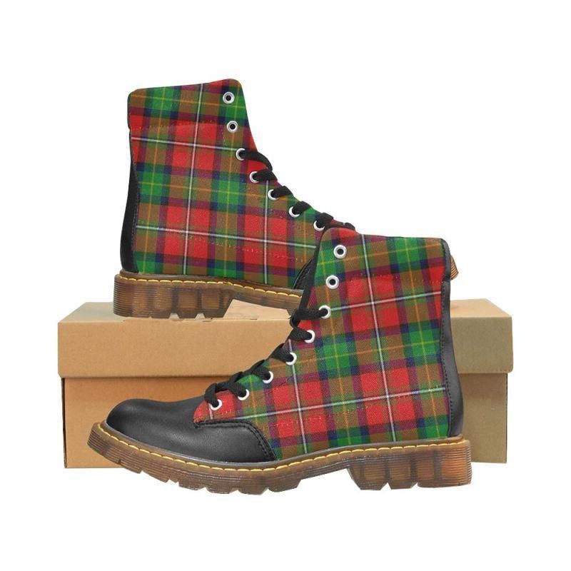 Boyd Modern Tartan Plaid Apache Boots