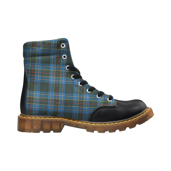 Cockburn Modern Tartan Plaid Apache Boots