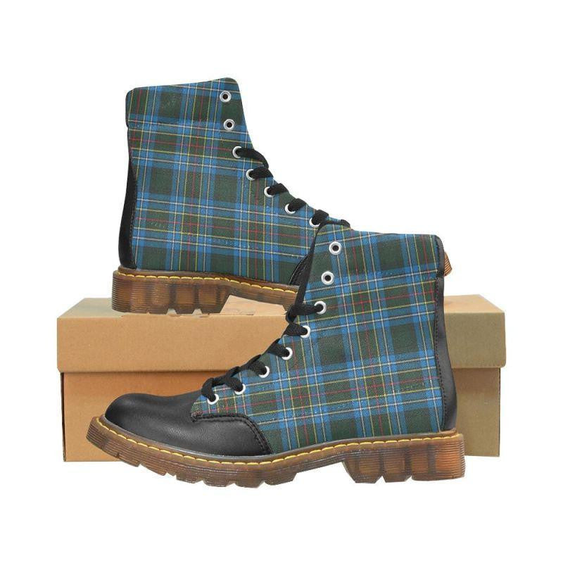 Cockburn Modern Tartan Plaid Apache Boots