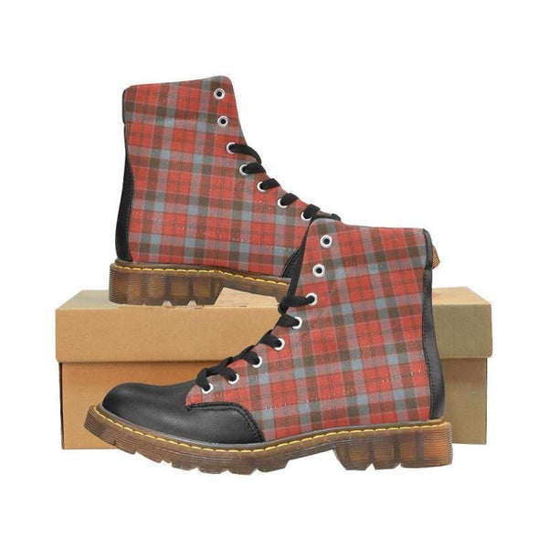 Robertson Weathered Tartan Plaid Apache Boots