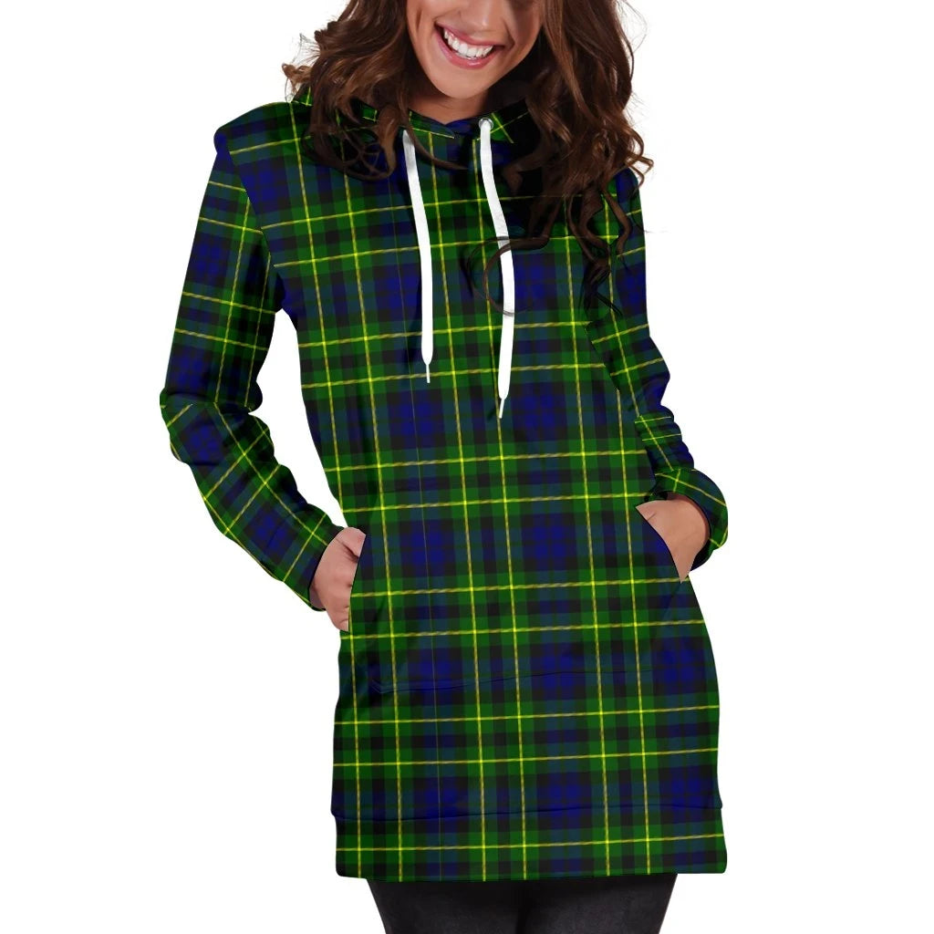 Campbell of Breadalbane Modern Tartan Plaid Hoodie Dress