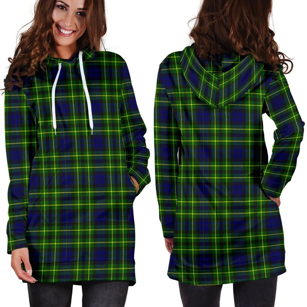 Campbell of Breadalbane Modern Tartan Plaid Hoodie Dress