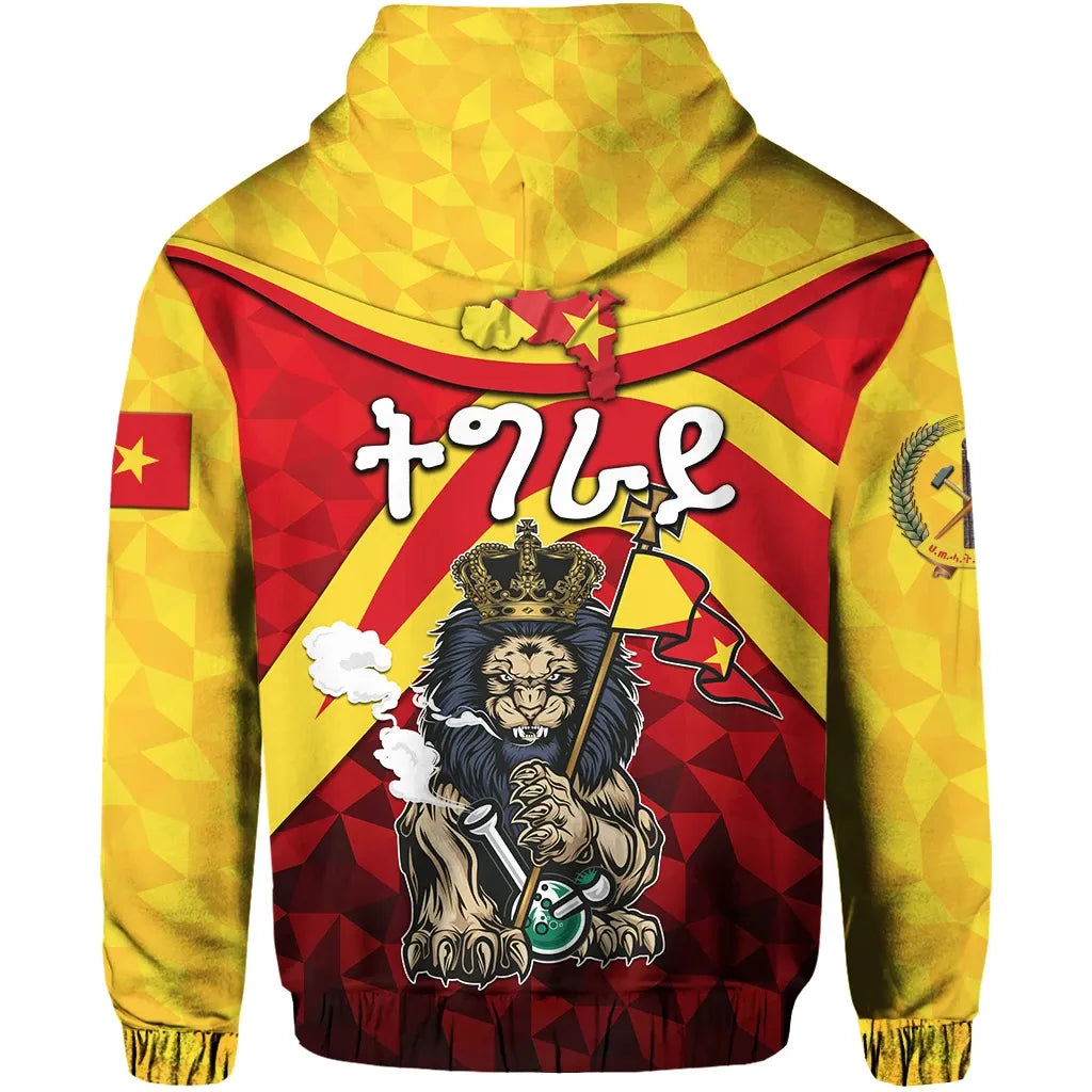 Tigray Vibes Version - Powerful Lion Hoodie