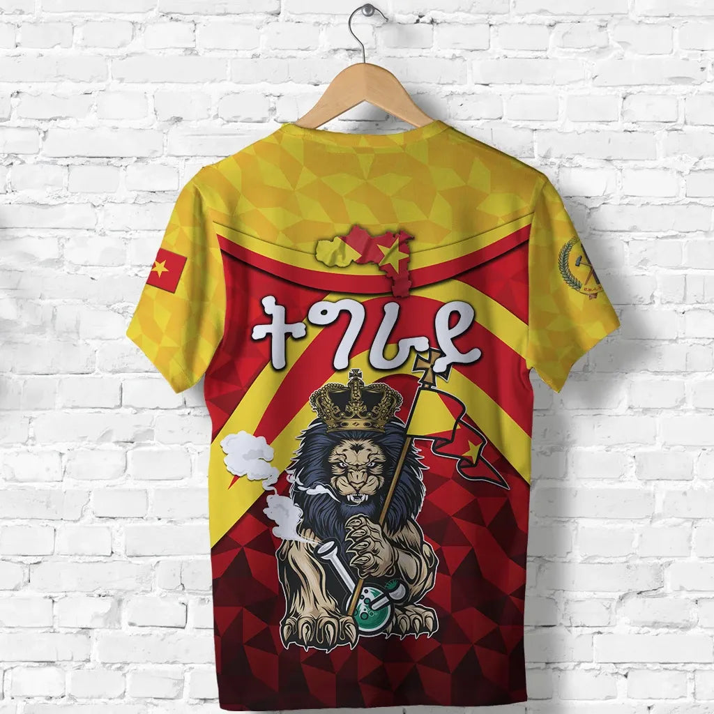 Tigray Vibes Version - Powerful Lion T-shirt