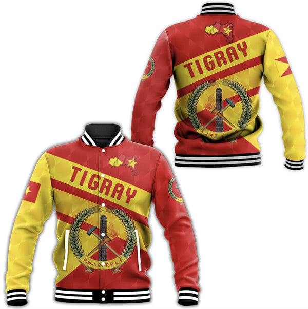 Africa Jacket - Tigray Sporty Style Baseball Jacket