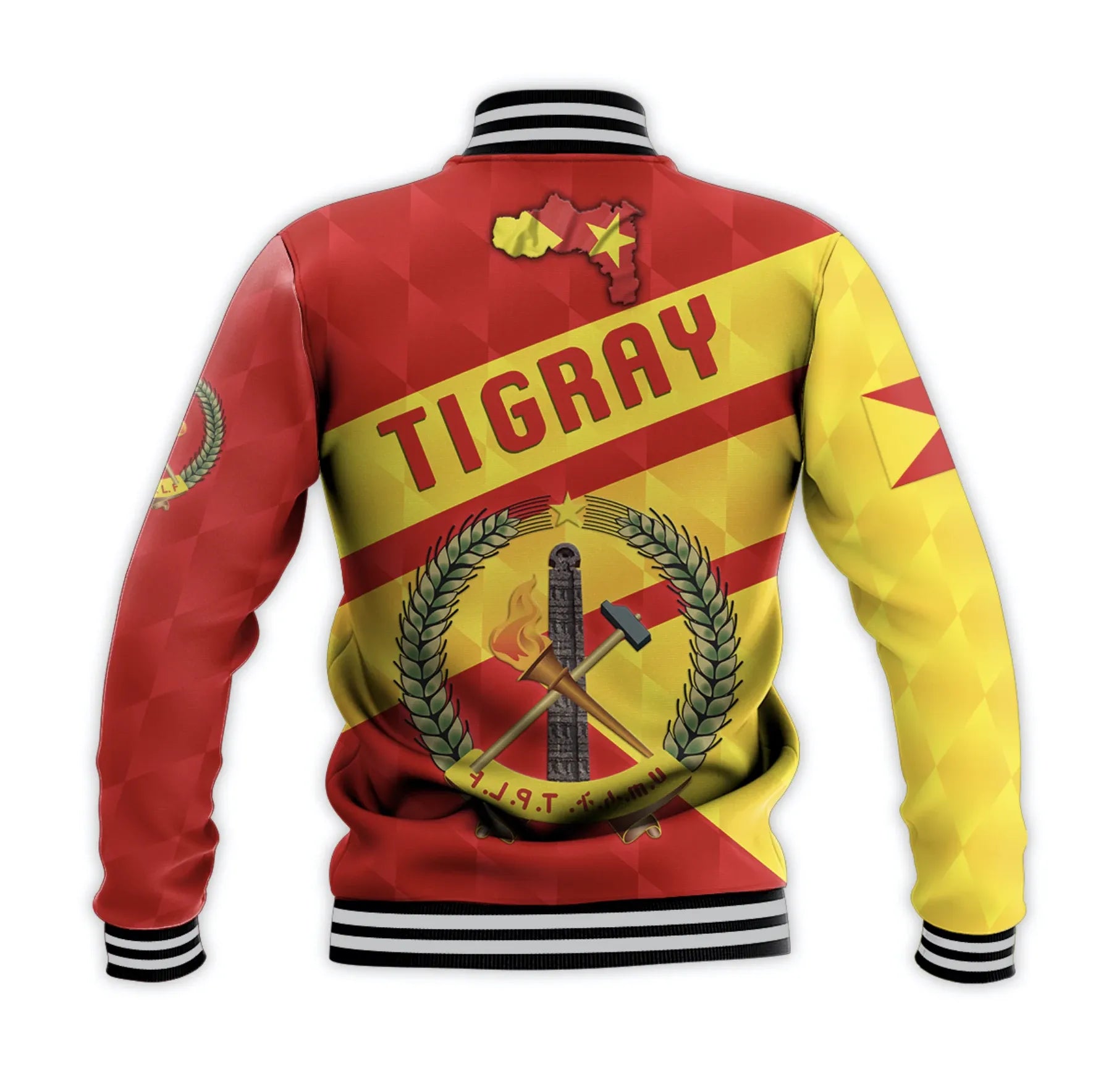 Africa Jacket - Tigray Sporty Style Baseball Jacket