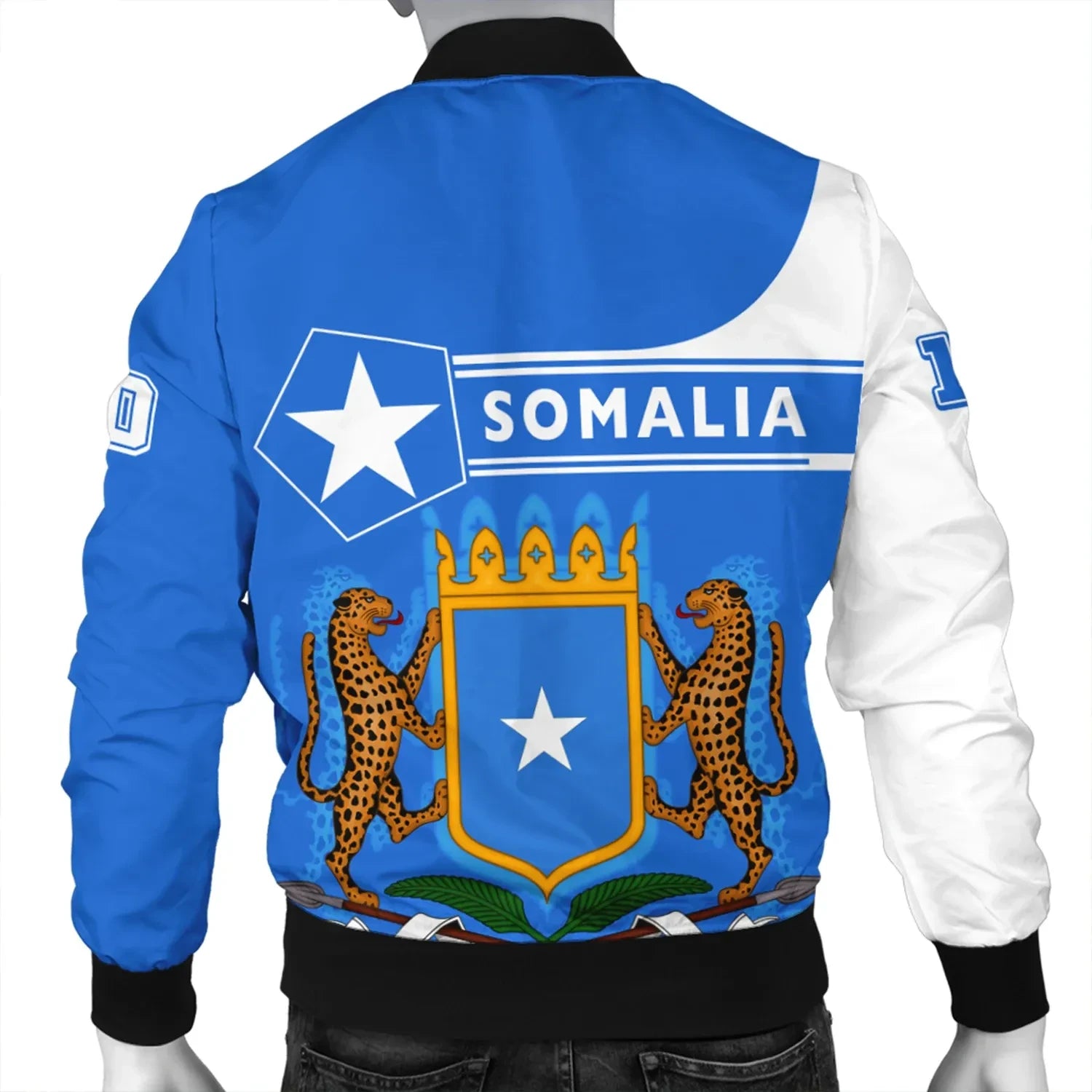 Custom Somalia Bomber Jacket Pentagon Style