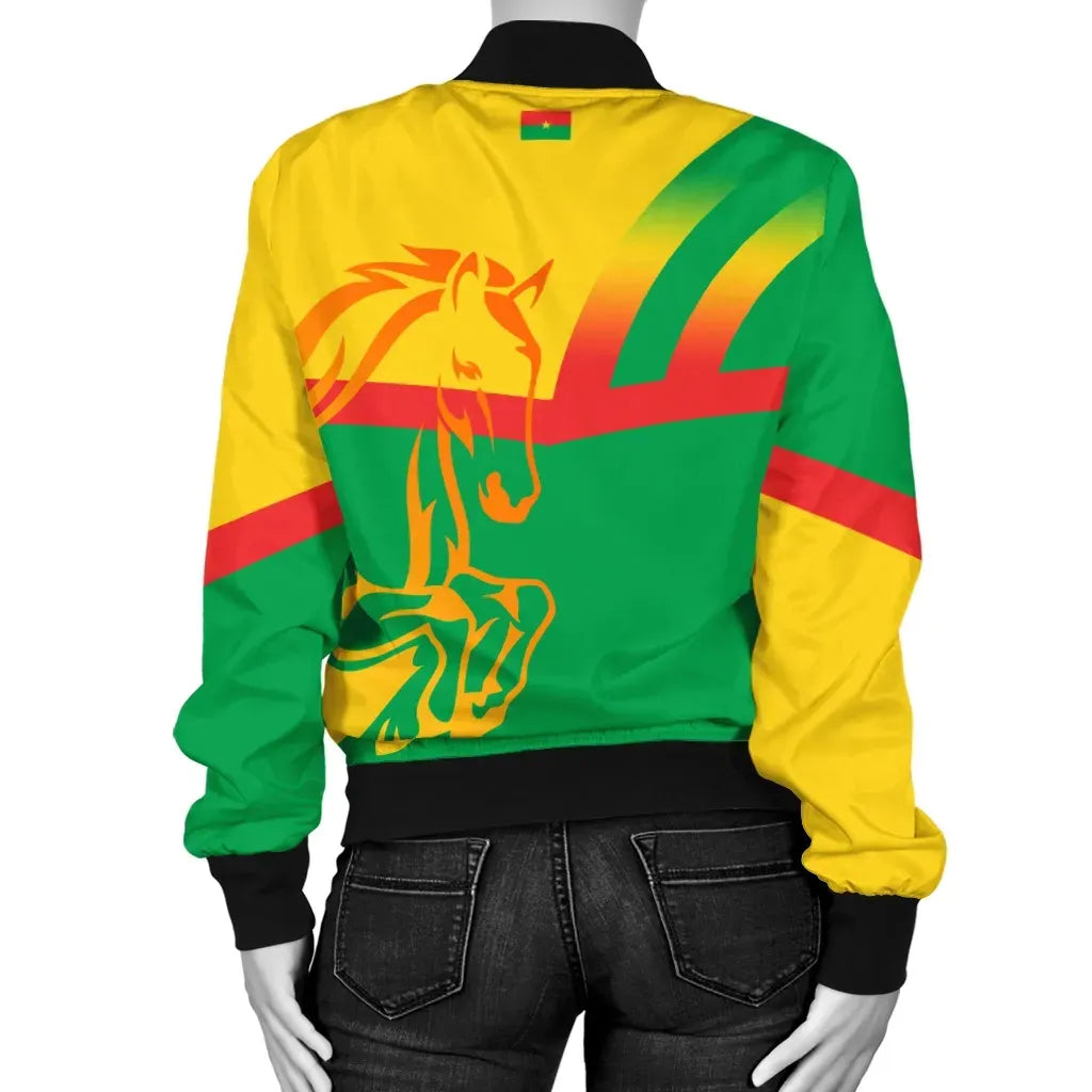 Burkina Faso Pride Burkindi Bomber Jacket - Prime Style