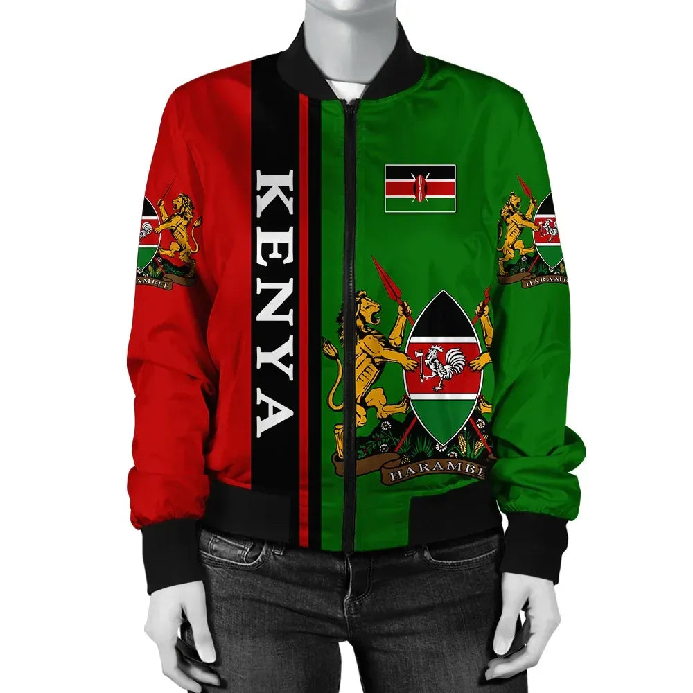 Kenya Style Bomber Jacket