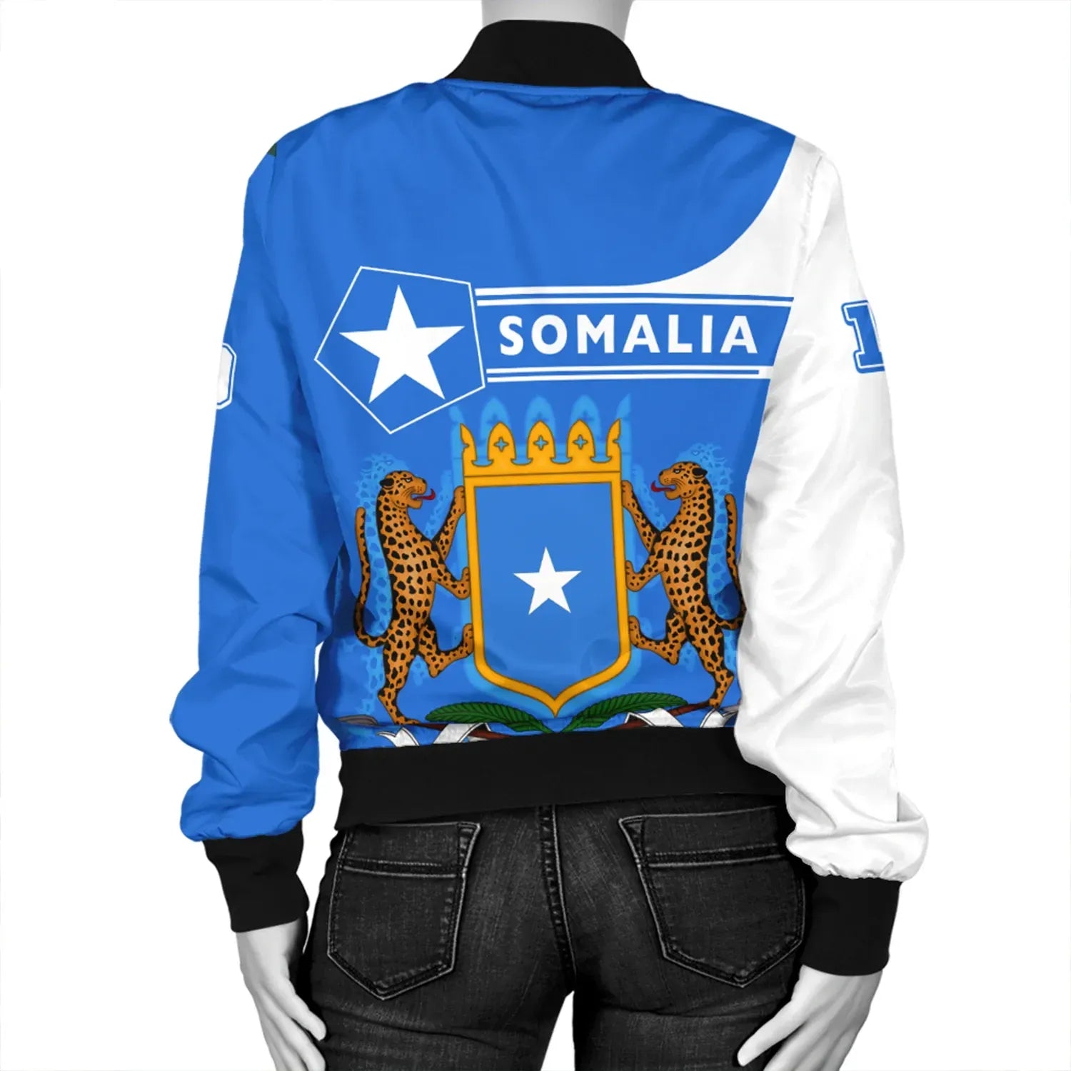 Custom Somalia Bomber Jacket Pentagon Style