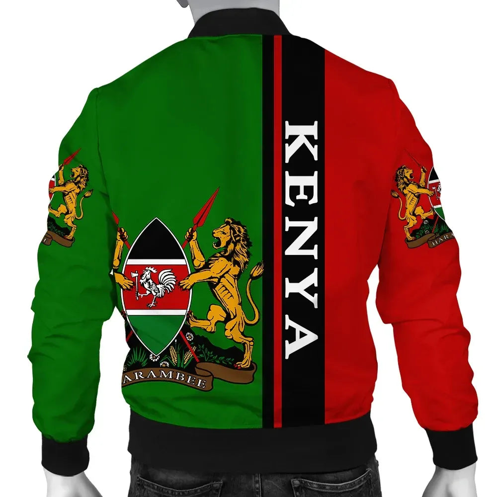 Kenya Style Bomber Jacket